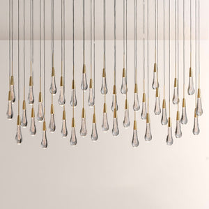 Waterdrop Linear Chandelier