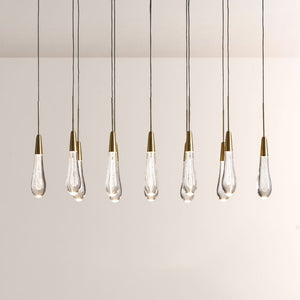 Waterdrop Linear Chandelier
