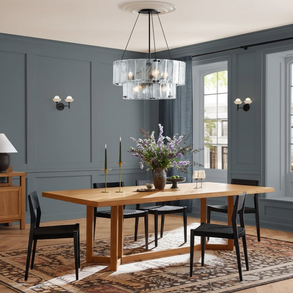 Willamette 2 Tier Crystal Chandelier - kimoylights