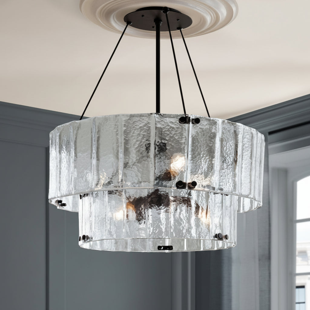 Willamette 2 Tier Crystal Chandelier - kimoylights