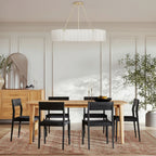Willamette Oval Crystal Chandelier 48" -kimoylights