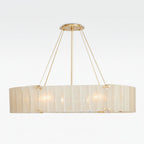 Willamette Oval Crystal Chandelier 48" -kimoylights
