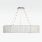 Willamette Oval Crystal Chandelier 48" -kimoylights
