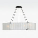 Willamette Oval Crystal Chandelier 48" -kimoylights