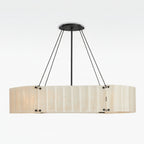 Willamette Oval Crystal Chandelier 48" -kimoylights