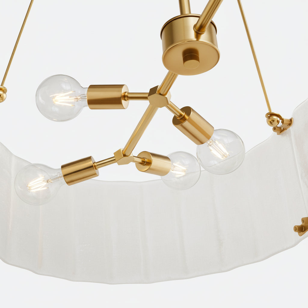 Willamette Oval Crystal Chandelier 60" - kimoylights