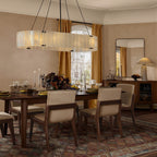 Willamette Oval Crystal Chandelier 60" - kimoylights