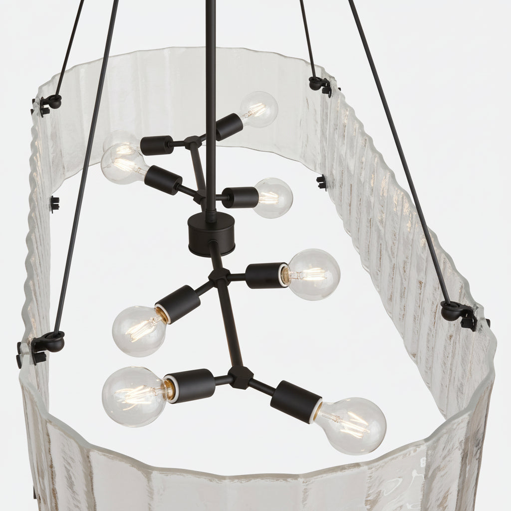 Willamette Oval Crystal Chandelier 60" -kimoylights