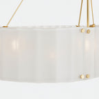 Willamette Oval Crystal Chandelier 60" - kimoylights
