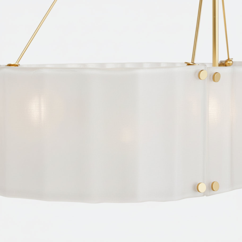 Willamette Oval Crystal Chandelier 60" - kimoylights