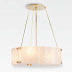 Willamette Round Crystal Chandelier 24" - kimoylights