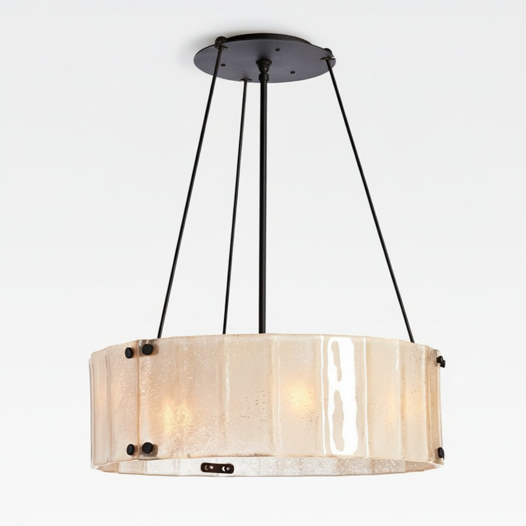 Willamette Round Crystal Chandelier 24" - kimoylights