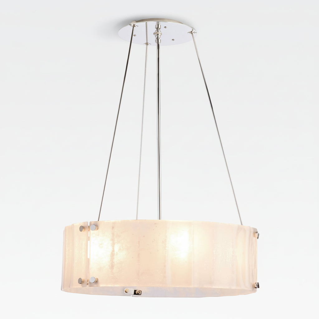 Willamette Round Crystal Chandelier 24" - kimoylights