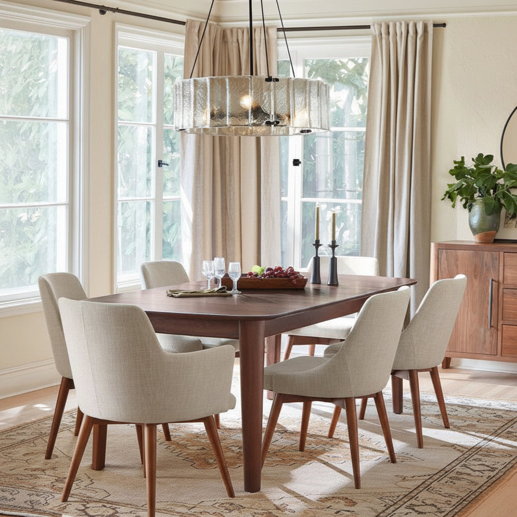 Willamette Round Crystal Chandelier 24" -kimoylights