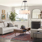 Willamette Round Crystal Chandelier 24" - kimoylights