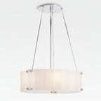 Willamette Round Crystal Chandelier 24" - kimoylights