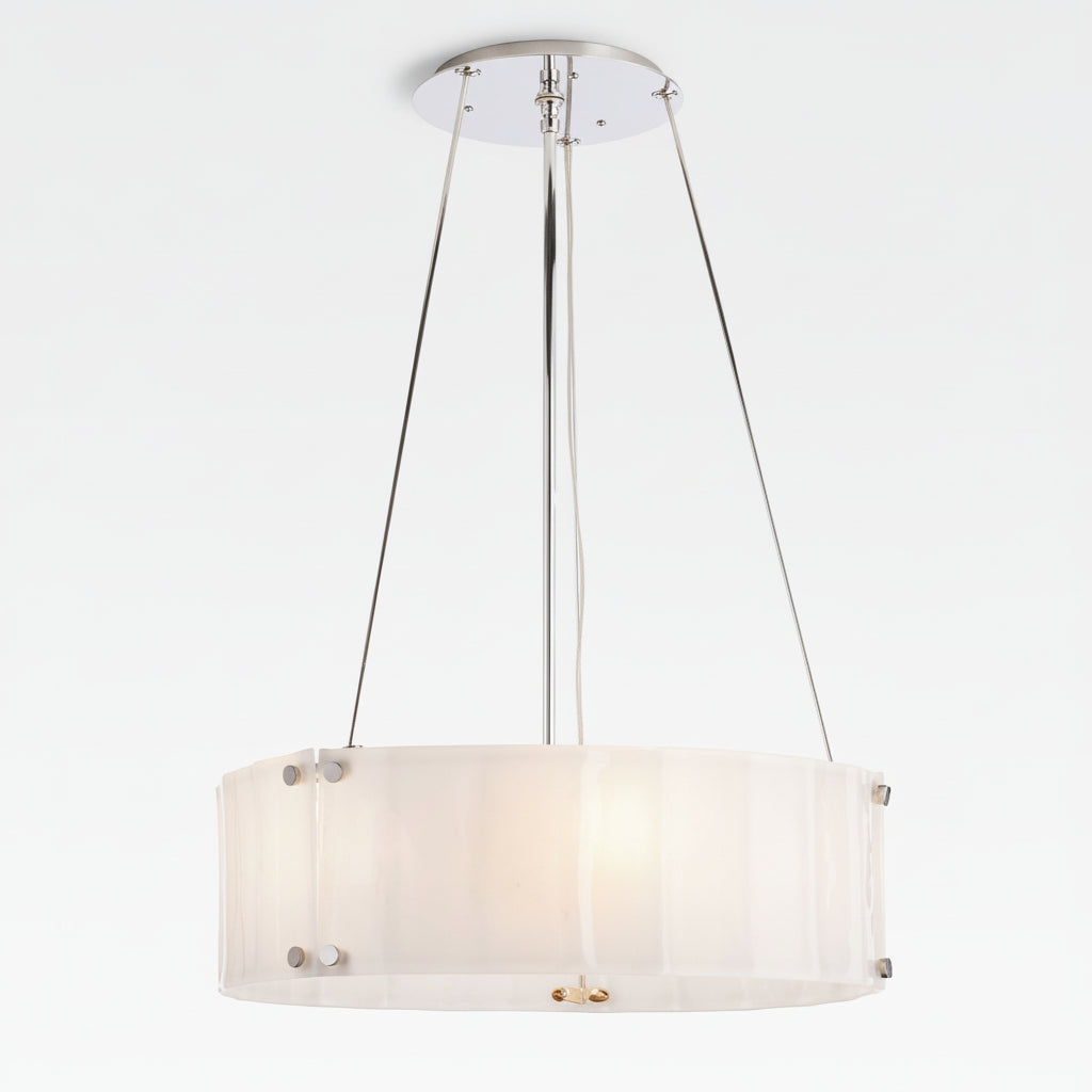 Willamette Round Crystal Chandelier 24" - kimoylights