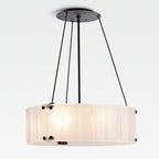 Willamette Round Crystal Chandelier 24" -kimoylights