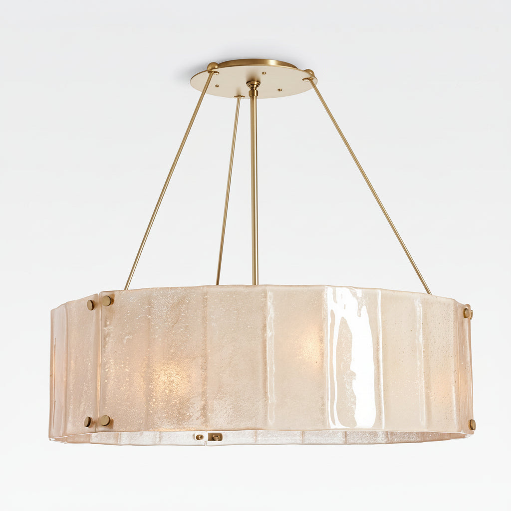 Willamette Round Crystal Chandelier 32" - kimoylights