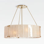 Willamette Round Crystal Chandelier 32" - kimoylights
