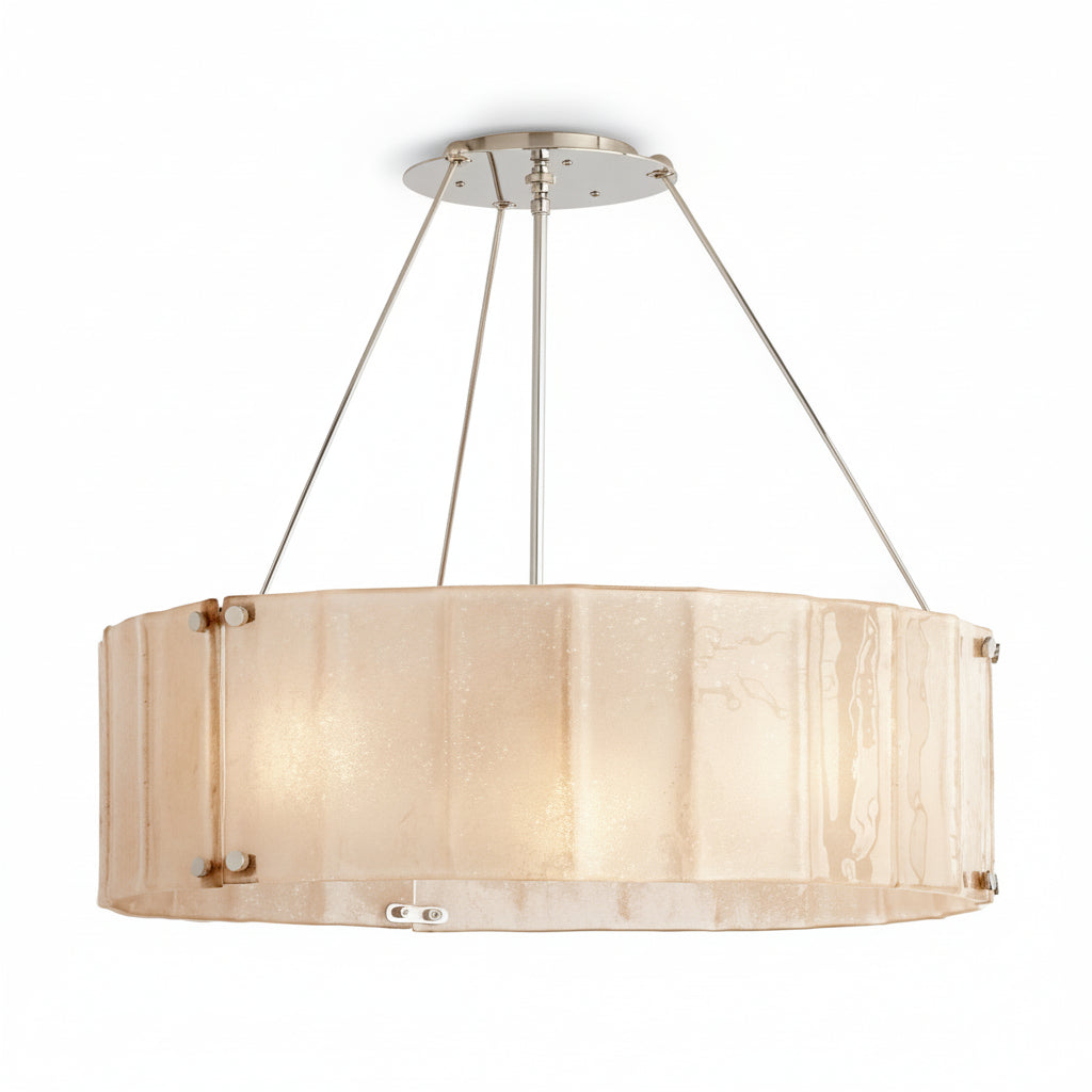 Willamette Round Crystal Chandelier 32" - kimoylights