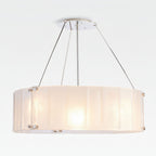 Willamette Round Crystal Chandelier 32" - kimoylights