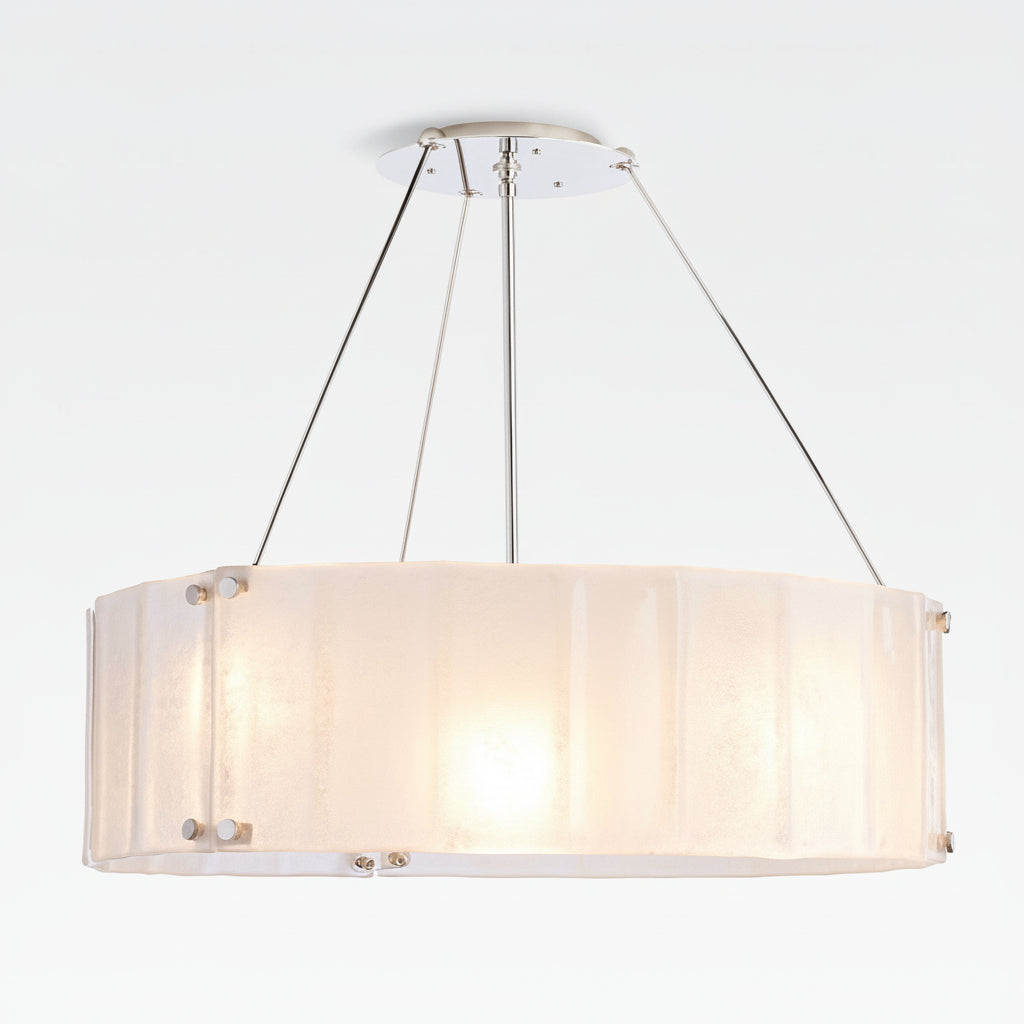 Willamette Round Crystal Chandelier 32" - kimoylights