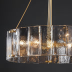 Willamette Round Crystal Chandelier 32" - kimoylights