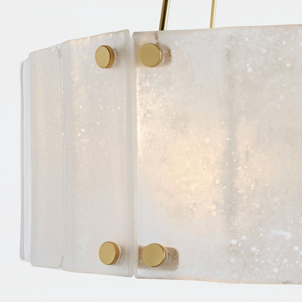 Willamette Round Crystal Chandelier 32" - kimoylights