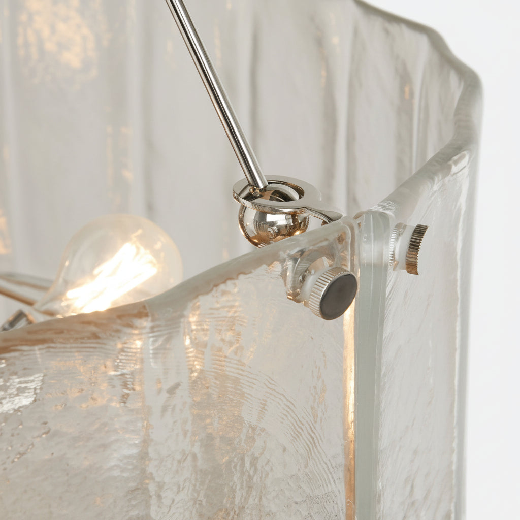 Willamette Round Crystal Chandelier 32" -kimoylights