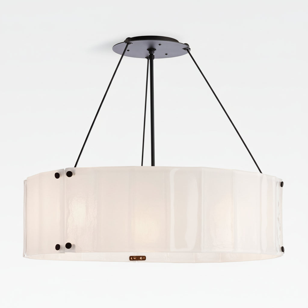 Willamette Round Crystal Chandelier 32" - kimoylights