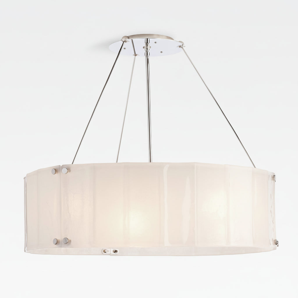 Willamette Round Crystal Chandelier 32" - kimoylights