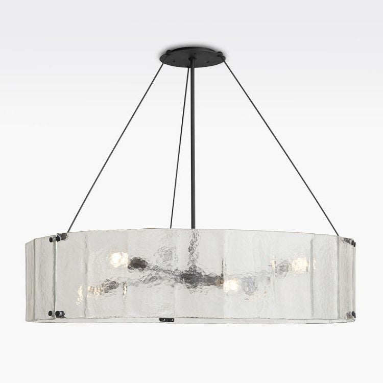 Willamette Round Crystal Chandelier 48"  - Kimoylighs
