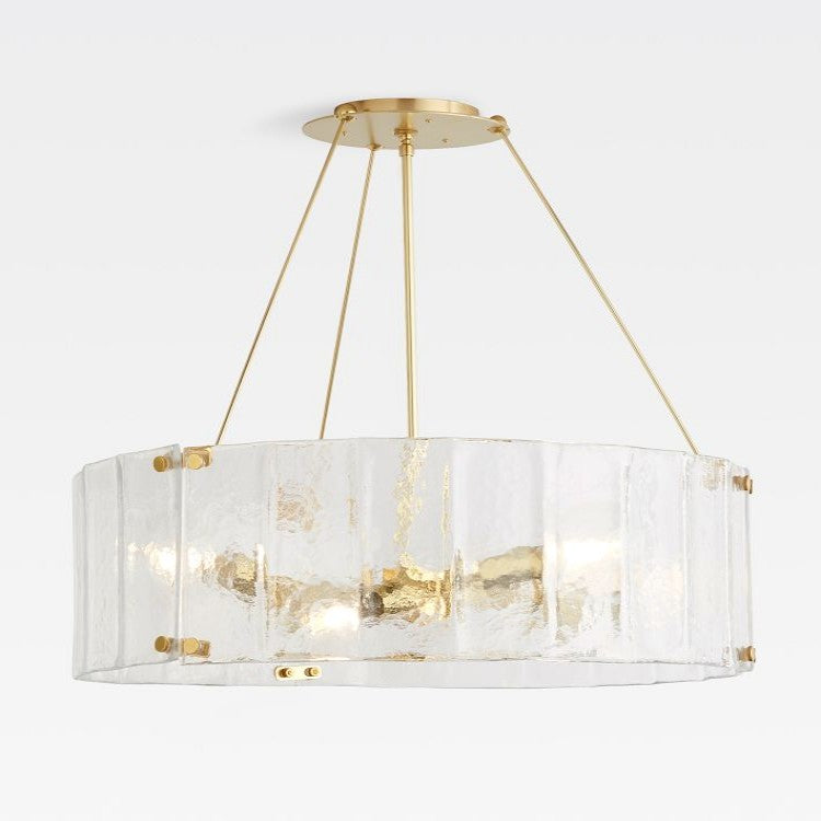 Willamette Round Crystal Chandelier 48" - Kimoylighs