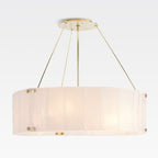 Willamette Round Crystal Chandelier 48" - Kimoylighs