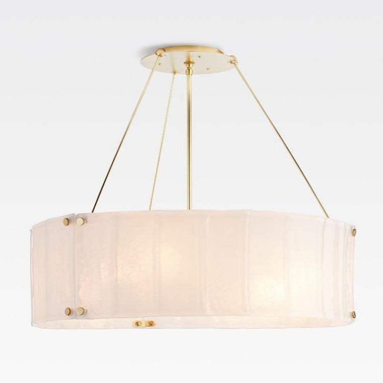 Willamette Round Crystal Chandelier 48" - Kimoylighs