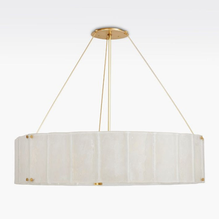 Willamette Round Crystal Chandelier 48" - Kimoylighs