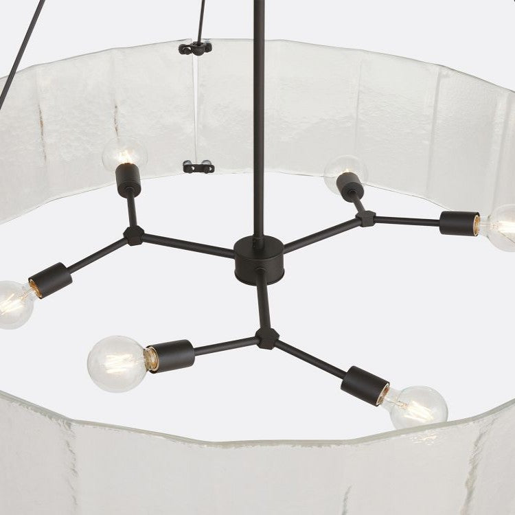 Willamette Round Crystal Chandelier 48" - Kimoylighs