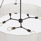 Willamette Round Crystal Chandelier 48" - Kimoylighs