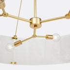 Willamette Round Crystal Chandelier 48"  - Kimoylighs