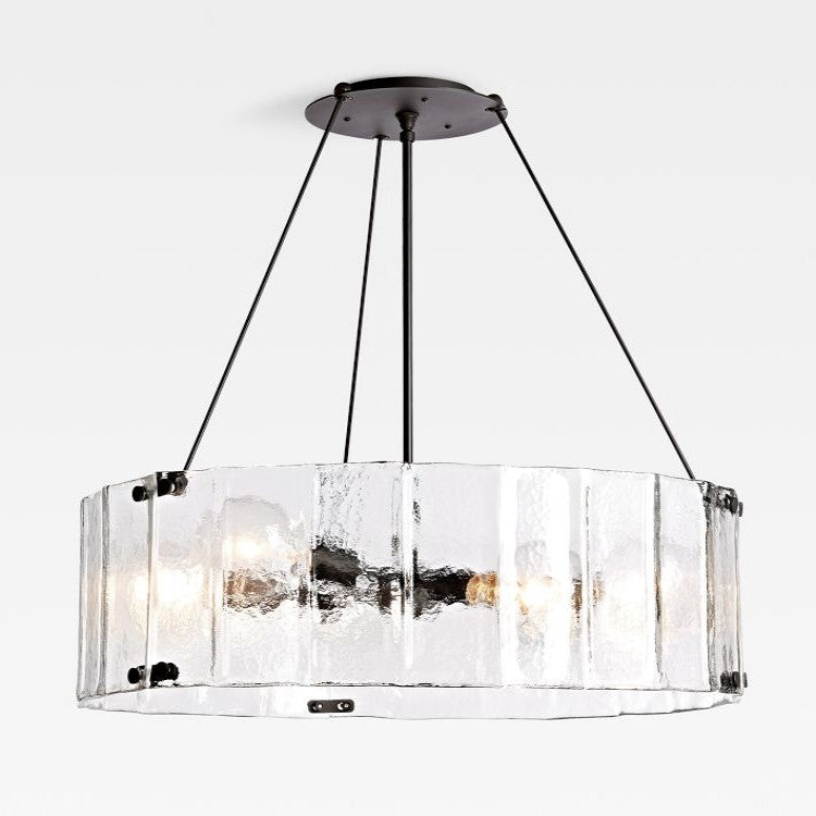 Willamette Round Crystal Chandelier 48"  - Kimoylighs