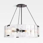 Willamette Round Crystal Chandelier 48"  - Kimoylighs