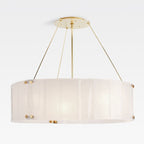 Willamette Round Crystal Chandelier 48"- Kimoylighs
