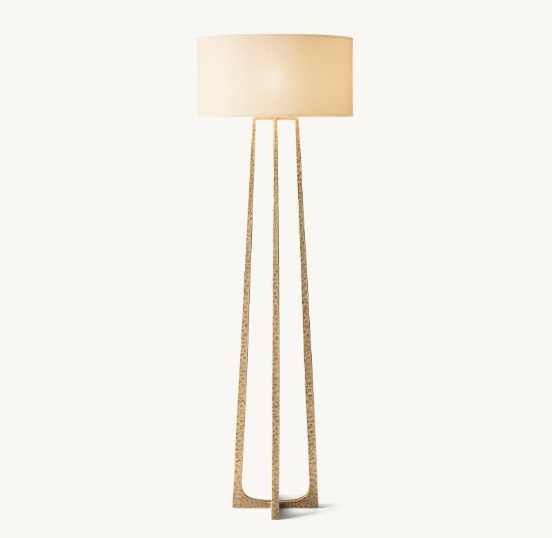 Wright Floor Light Brass