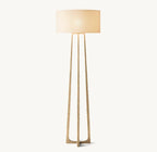Wright Floor Light Brass
