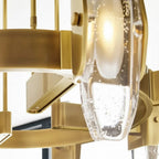 Wyth Led Round Chandelier 40″ - kimoylights