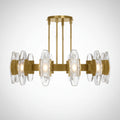 Wyth Led Round Chandelier 47″ - kimoylights