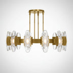 Wyth Led Round Chandelier 47″ - kimoylights