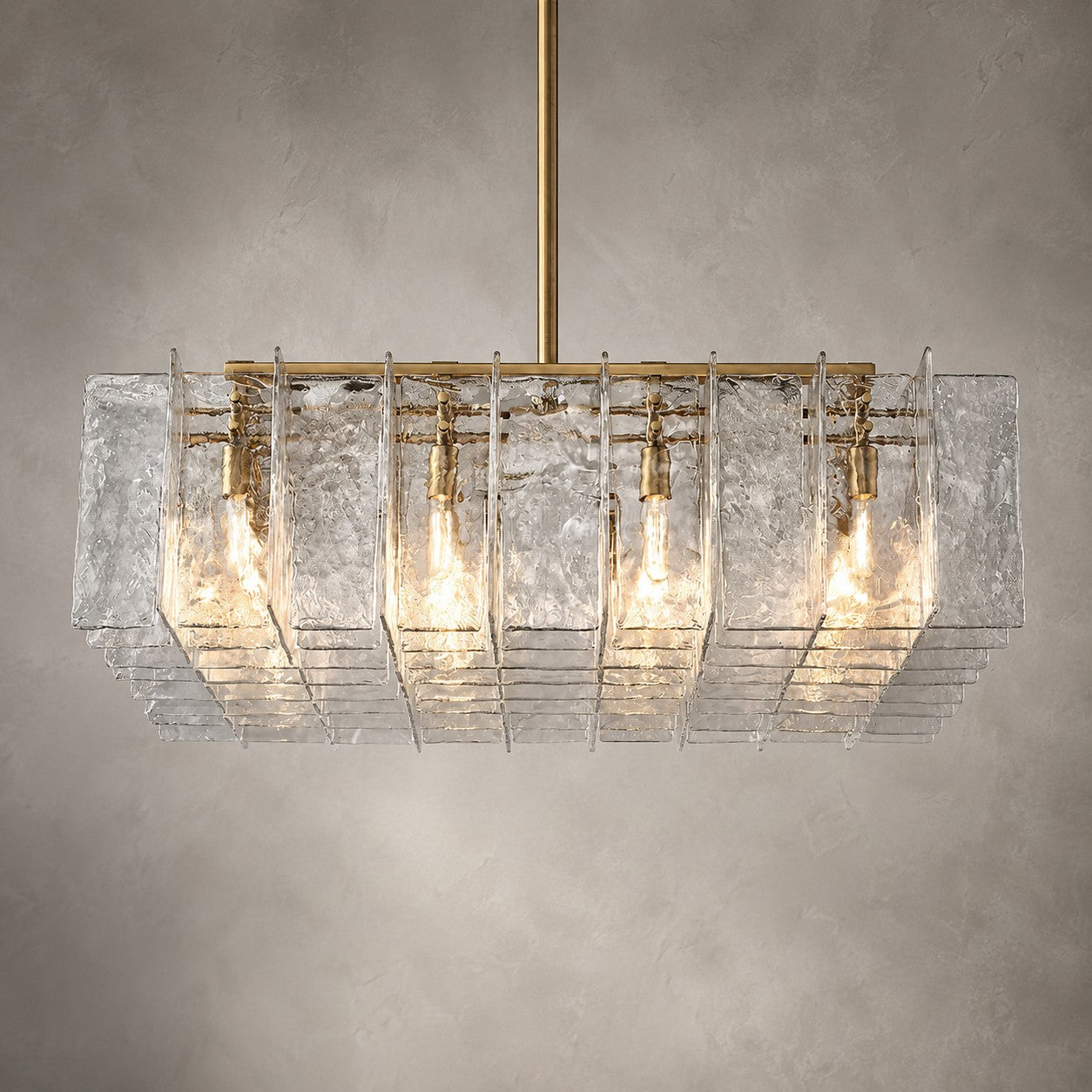 Yammy Square Chandelier 60"