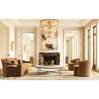 Yammy Multi-Layer Round Chandelier 47"